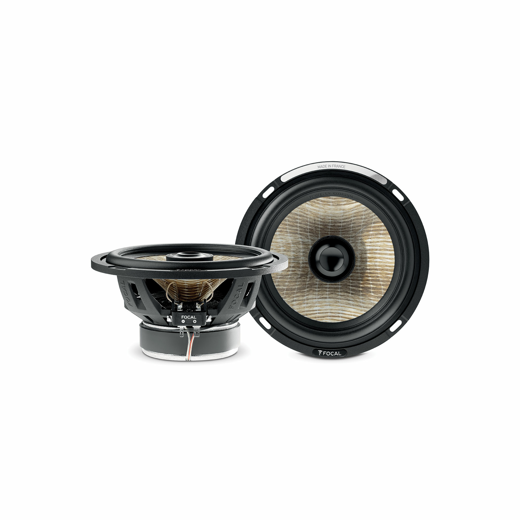 Focal PC 165 FE Flax Evo 6.5" 2-Way Coaxial Speaker Kit – 70W RMS – Made In France – NEW (UPC: 3544054750728)